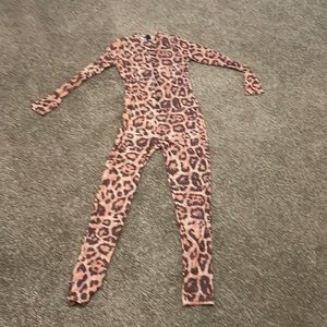 Cheetah Print Catsuit